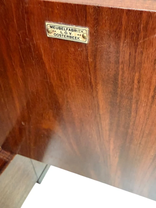 Art Deco Modernist Nightstands by J.A. Muntendam for L.O.V. Oosterbeek, 1920s 2